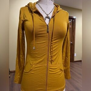 New Mix Zip Hooded Sweater #0015